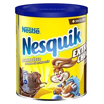 

Nestlé NESQUIK Cacao Soluble Instantáneo - Extra Choc Bote 390g