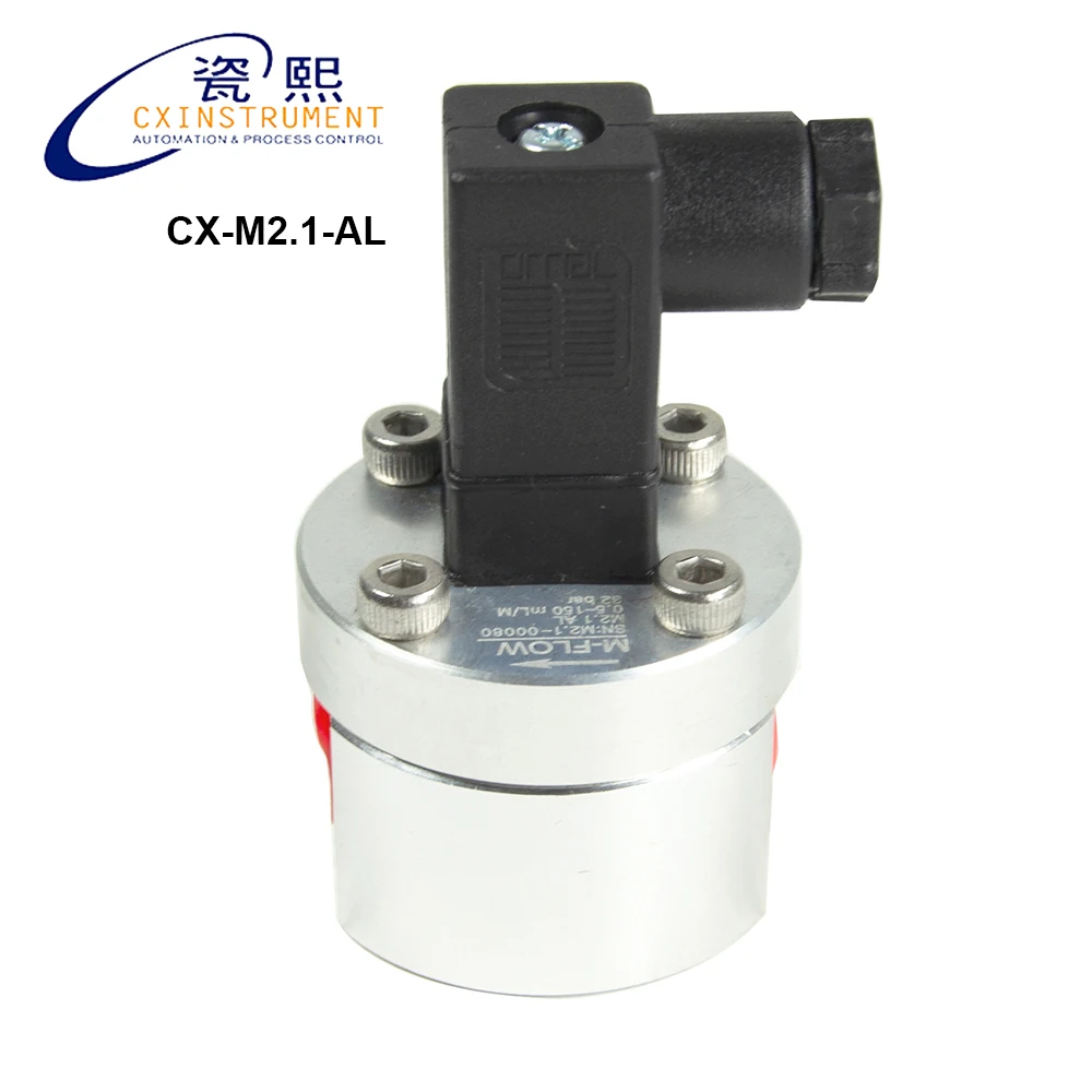 Анодированный алюминиевый материал импульсный выход 0.5% точность компрессор промышленность расход топлива микро овальные датчики потока ш...