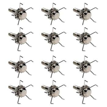

12Pcs Broadheads 100 Grain Archery Hunting Small Game Sharp Judo Hammer Crossbow Compound Bow Arrows Tips