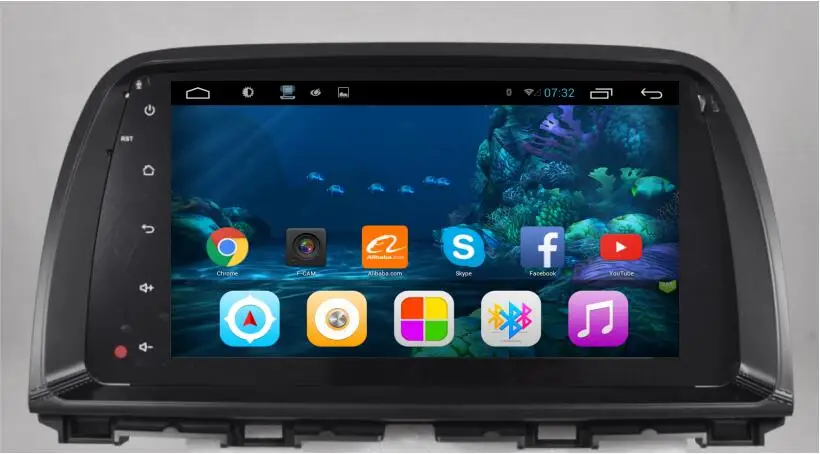 DSP Carplay Android 7,1 9 дюймов Автомобильный DVD Gps для Mazda CX-5-Видео Аудио Стерео медиа головное устройство ПК навигация