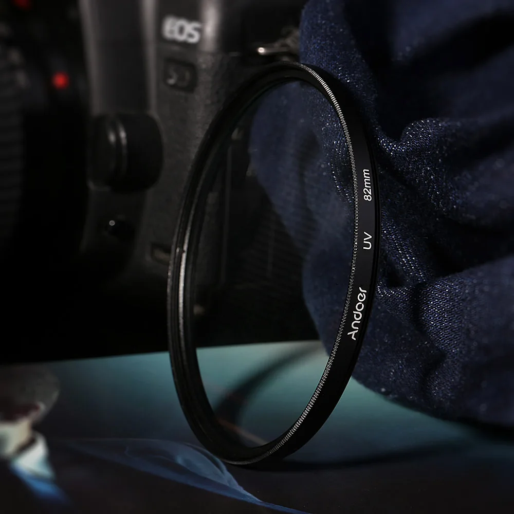 Andoer 82 мм фильтр для объектива УФ ультрафиолетовый фильтр для Canon Nikon DSLR камеры защита объектива УФ-фильтр