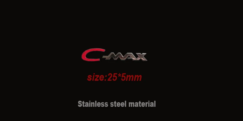5 шт наклейки на окна автомобиля из нержавеющей стали для ford cmax C-MAX