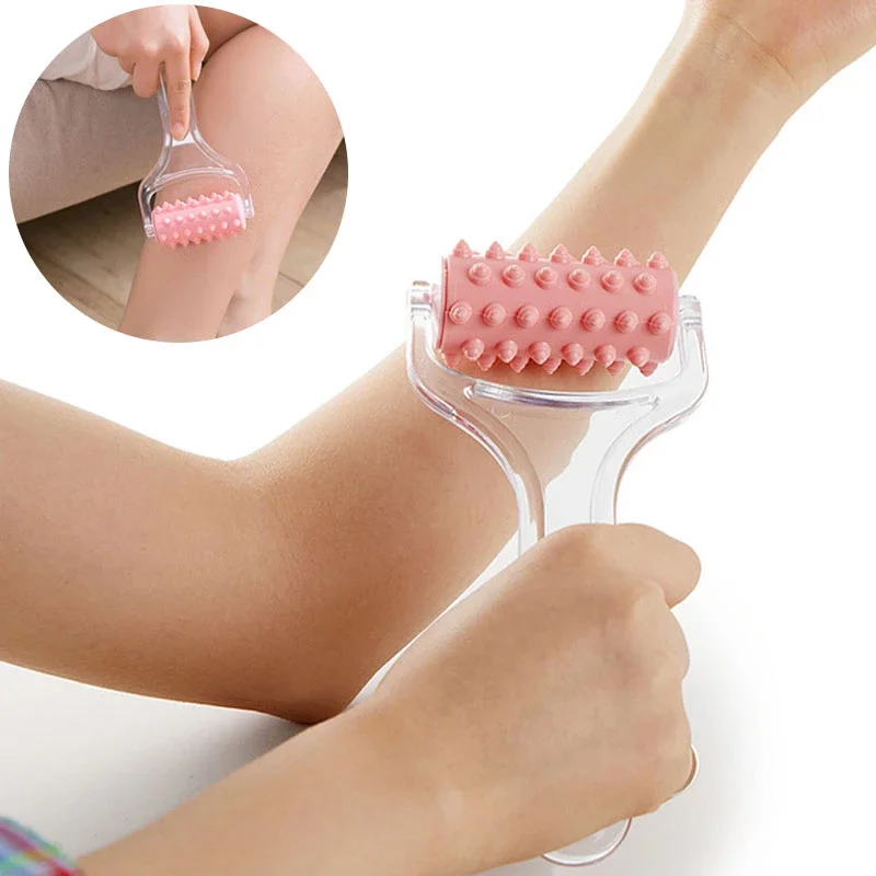 Hand-held Roller Massager Facial Massage Leg Massagers Burns Fat Releases Muscle Pressure Acupoint Stimulation For Comfortable | Красота и