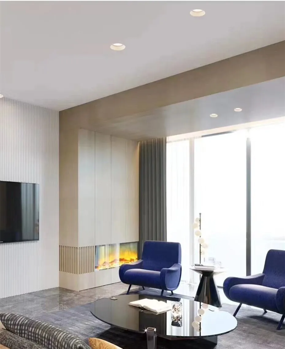 Recessed Downlight Dimmable Led Lamp Deep Anti-Glare Led Spot 5W 7W 12W 15W Lighting Living Room Bedroom Hotel Cafe Ceiling Lamp