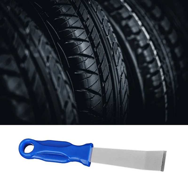 Car Tire Repair Tool Metal Scraper for Adhesive Stick On Wheel Weights