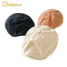 

Fashion Baby Hat Cotton Beret Cap for Children Vintage Kids Cap for Girls Baby Boy Hat Infant Accessories 1-3Y
