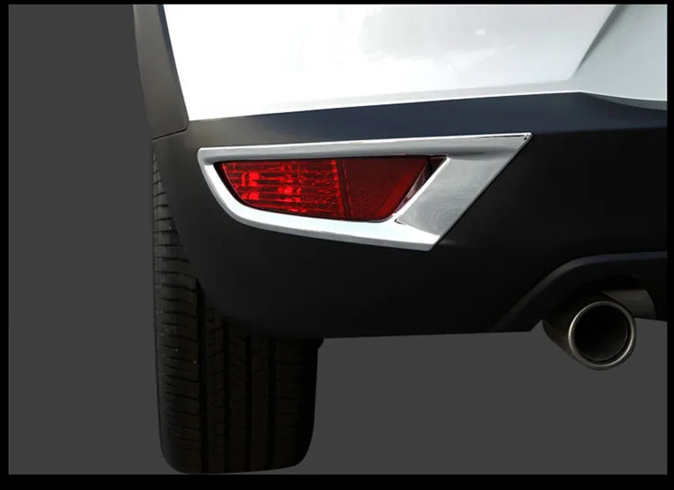 ABS хром для Mazda CX 3 CX3 2017 2018 автомобильные наклейки задние противотуманные фары