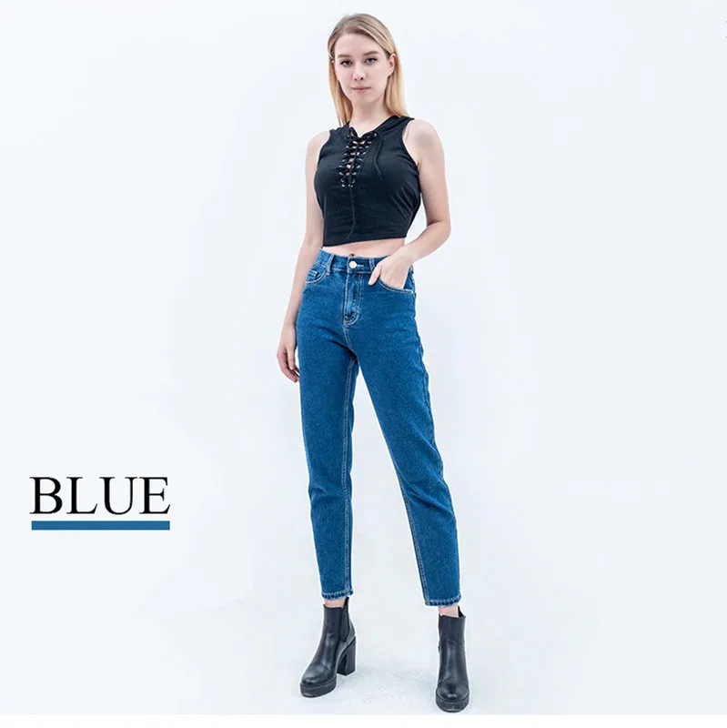 Jeans Mujer Jeans Mama Pantalones Vaqueros De Estilo Boyfriend