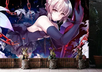 

[Self-Adhesive] 3D Fate Stay Night 85853 Japan Anime Wall Paper mural Wall Print Decal Wall Murals
