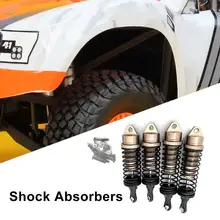 

4Pcs/Set RC Damper Anti-corrosion Portable Fine Workmanship Shock Absorber for 1/10 Traxxas Slash 4x4 727