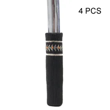 4 шт. колпачки на ножки стула мебель стол двухслойные Вязаные чехлы противоскользящая защита для пола носки подушечки для ног против царапин