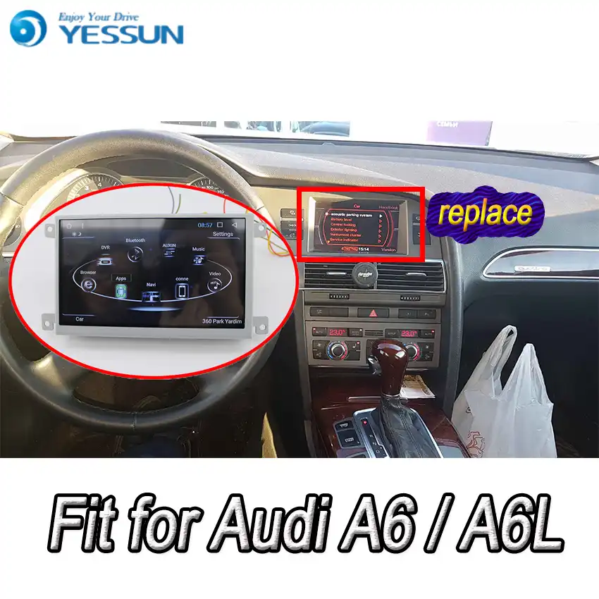For Audi A6 A6L C6 4F 20052011 Car Android Multimedia Player Autoradio