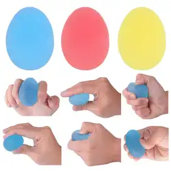 Силиконовый яичный массажный ручной захват сильные силы снятия стресса силовой мяч для предплечья пальцев упражнения фитнеса