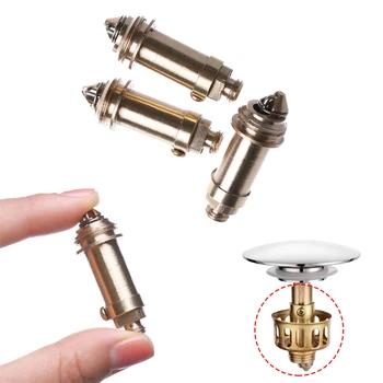 

For Barth Tub Basin Drain Stopper Basin Bath Waste Easy Pop Up Click Clack Plug Bolt Replacement Spring Core