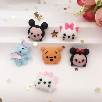 

Hand Painted Resin Kawaii Colorful Lovely Combination Flatback Cabochon Stone 12PCS Scrapbook DIY Decor Home Figurine OG15