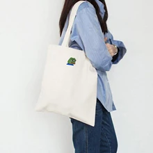 Забавные грустного разрывов и рисунком лягушки пользовательская сумка/кожаная сумка для покупок, дизайн, подходящее для детей обоих полов на застежке модные дорожные сумки холст Bolsa Feminina