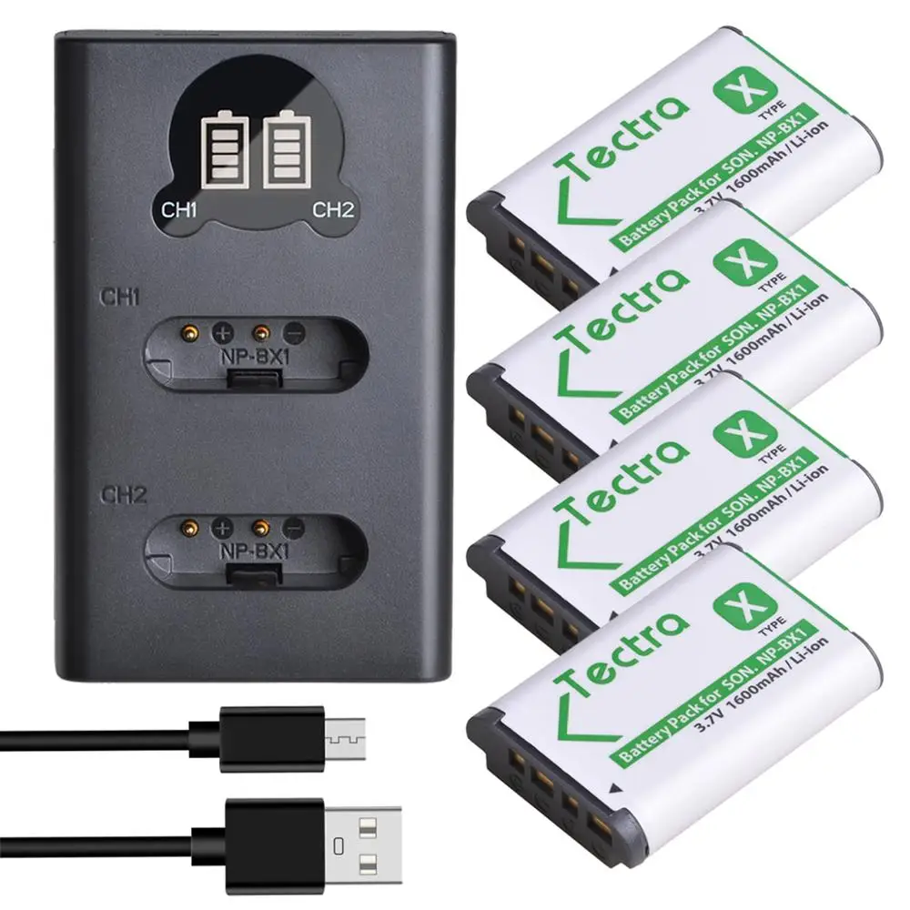 Camera Battery NP-BX1 NPBX1 For Sony DSC RX1 RX100 M3 M2 RX1R WX300 HX300 HX400 HX50 HX60 GWP88 PJ240E AS15 WX350 + Charger