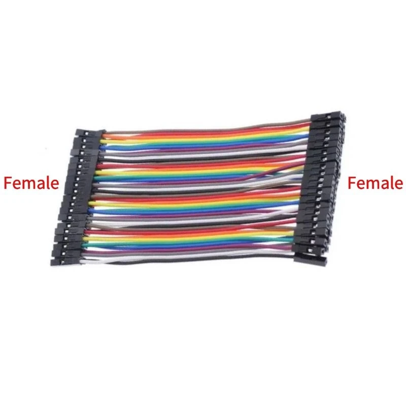 Female to Female Dupont линия 10 см/20 см/30 см мужчин и женщин+ женщин и женщин Перемычка провода Dupont кабель для arduino DIY KIT - Цвет: Female to Female