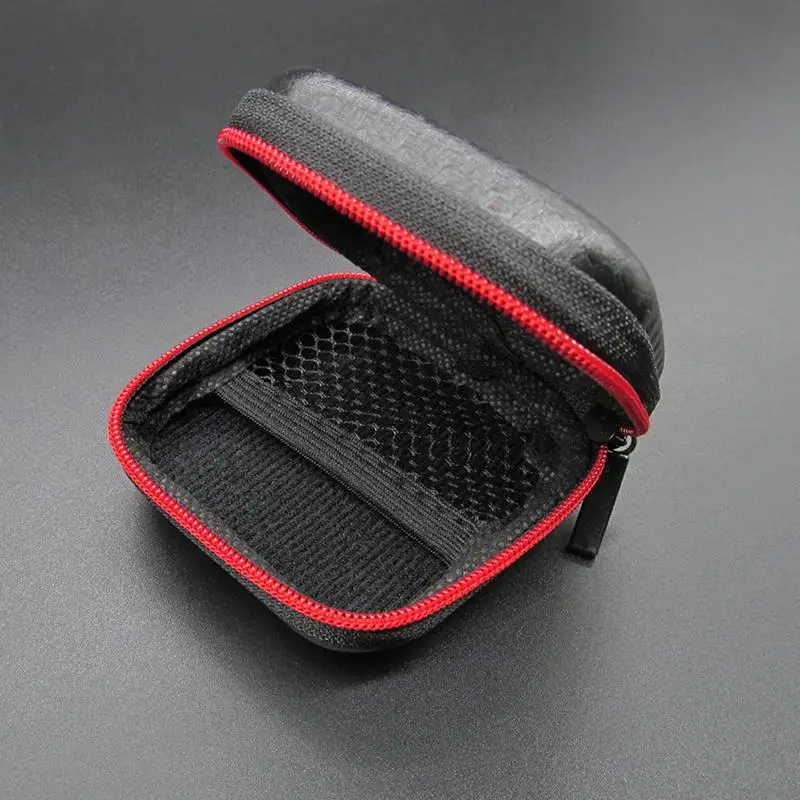 

DSstyles Case Portable Mini Zipper Square Hard Aseismic Moisture proof DSstyles Bag Storage Box Headset Case for SD TF Cards