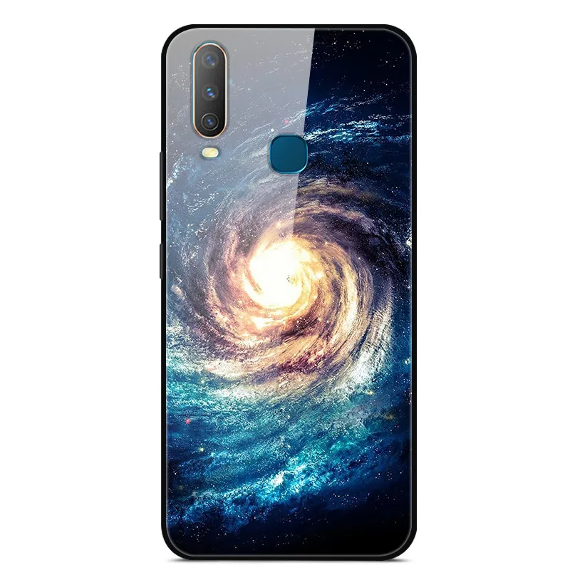 as photo 20 Чехол из закаленного стекла для Vivo Y17, чехол, жесткая задняя крышка для Vivo Y15, чехол для Vivo Y12, чехол из ТПУ, бампер для Vivo Y3, чехол, Funda - Цвет: as photo 20