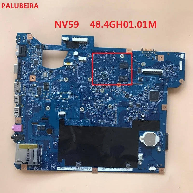 Материнская плата для ноутбука Acer NV59 TJ75 100% дюйма GH01.01M|Материнские платы| |