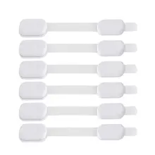 6 шт., регулируемые замки для безопасности детей, шкафчики, крышка для унитаза, ящик для стиральной машины, помех для детей, детская безопасность, уход для дома, комнаты, Acces