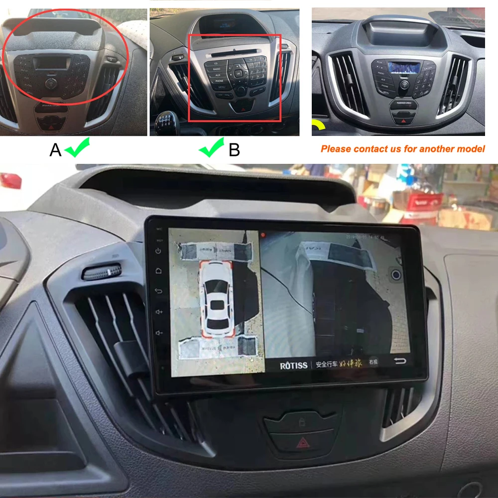 128GB ROM Car Radio For Ford Transit 