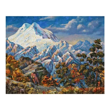 

Autumn Mountain Painting By Numbers Frameless Digital Painting DIY Pictures By Numbers on Canvas
