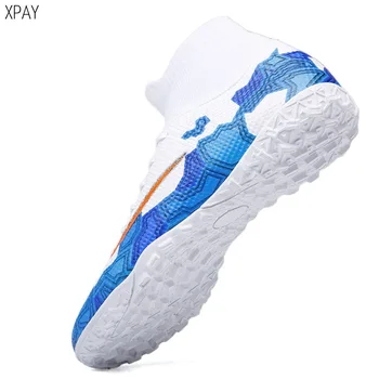 

Adult Kids Soccer Shoes Cleats Boot Futsal Professional Shoe Football Sneakers