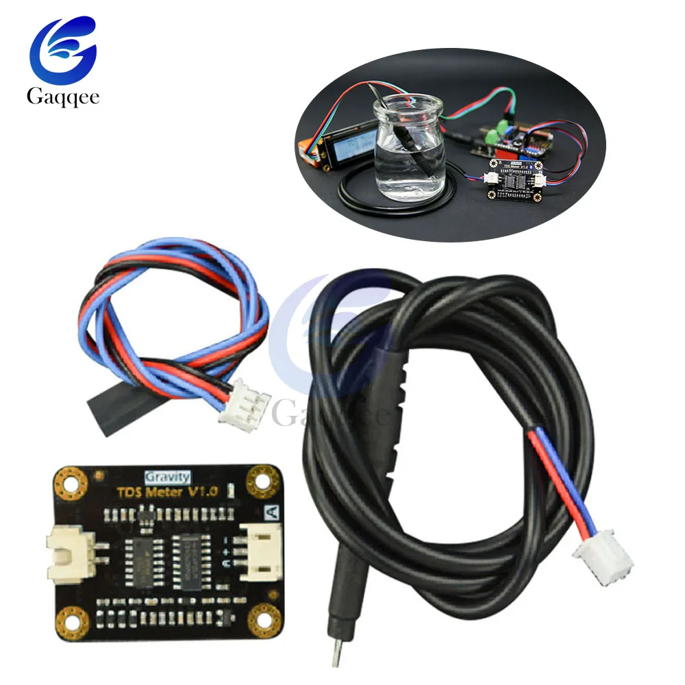 Water Conductivity Analog Tds Sensor Module Tester Liquid Detection Water Quality Monitoring