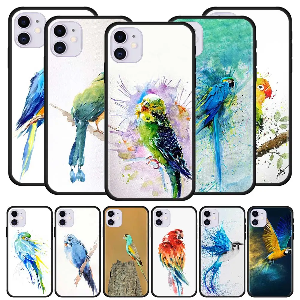 Чехол для iPhone 11 Pro Max XS X XR 7 8 6 6S Plus 5 5S SE силиконовый | Мобильные телефоны и