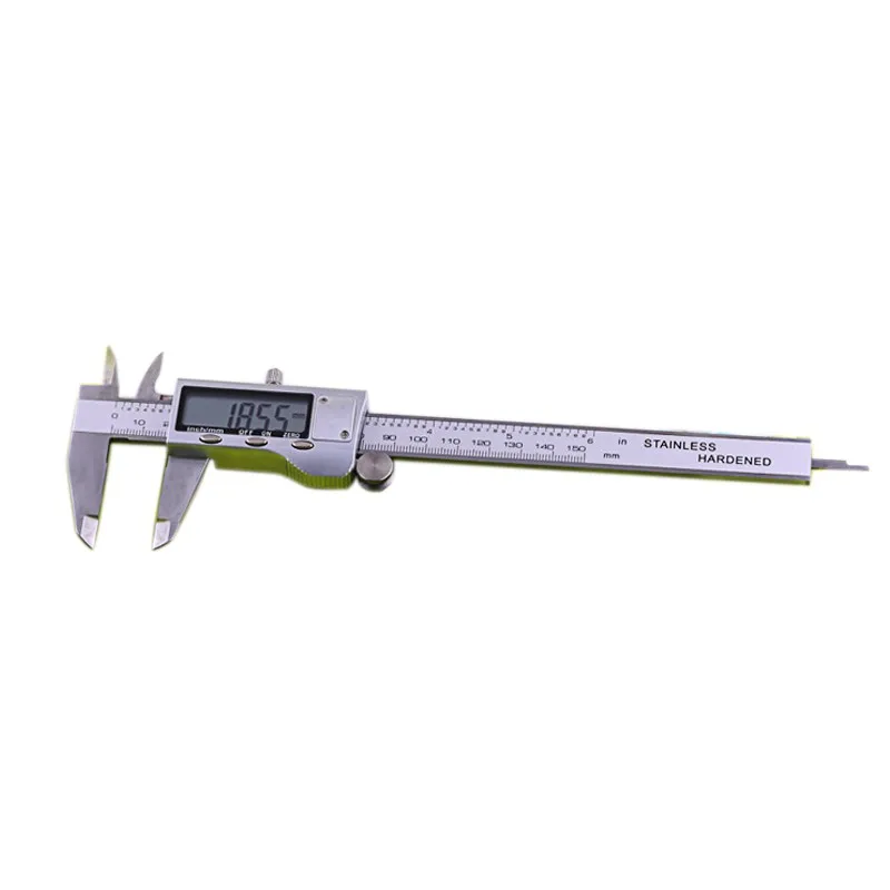 150/200 мм Цифровой штангенциркуль Vernier цифровой калибратор из нержавеющей стали электронный измерительный прибор микрометр глубинные измерительные инструменты