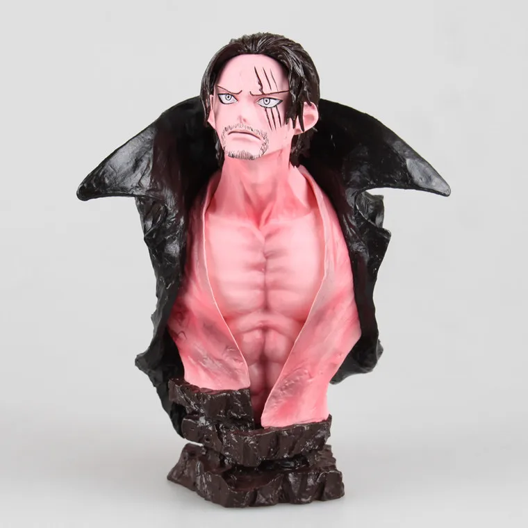 

Wolf Anime One Piece Modeling Photo Home Red Hair Shanks/Sauron Half-length Bust Decoration Garage Kit