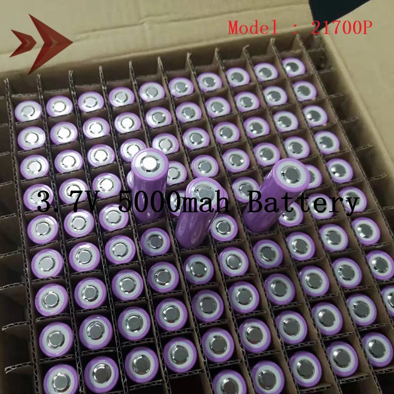 US $9.59 Lithium Cell 37v 5000mah New Original 21700 Grade A Rechargeable Battery For DIY Power Bank LED Light Electric Scooters