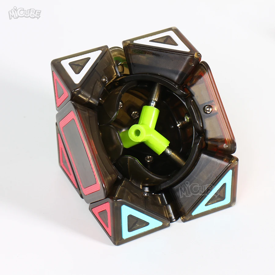 Neo Puzzle Cube 3x3 Qiyi Ciyuan Skew Cubo Mgaico Skewbcube обучающие игрушки для детей мальчиков офисные игрушки