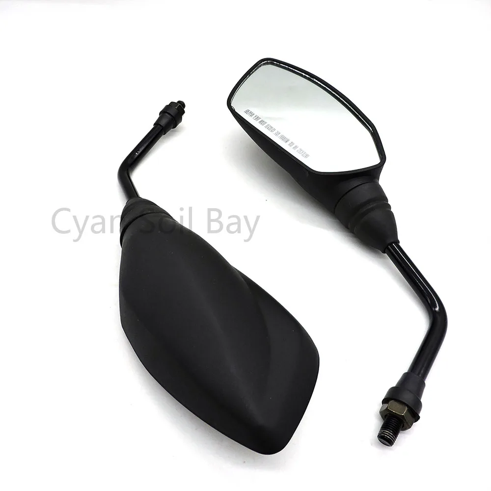 

8mm screws Motorcycle Rearview Mirrors Motorbike Scooter Side Mirrors convex mirror for TVS160