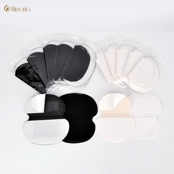 

300Pcs(150pairs) Disposable Summer Sweat Pads 200pcs Skin Color and 100pcs Black Non-woven Fabrics Men Women Absorbing Pads
