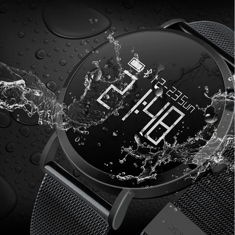 IP67 Waterproof Smart Watch Heart Rate Blood Pressure Monitor Smart Bracelet Android IOS Sports Smartwatch Fitness Tracker