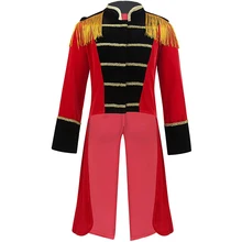 Chaqueta de disfraz Medieval para hombre, uniforme de puesta en escena, para Halloween, Cosplay, espectáculo de baile de circo