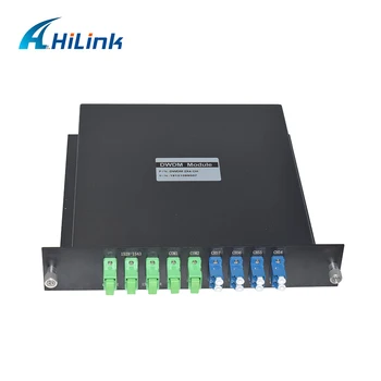 

5G Networking fiber equipment DWDM Mux Demux 2x4CH Channels LC UPC with LGX package