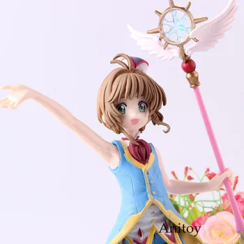 

Anime Figurine Card Captor Kinomoto Sakura Clear Card EXQ Figure Kinomoto Sakura Action Figure Collection Model Toy