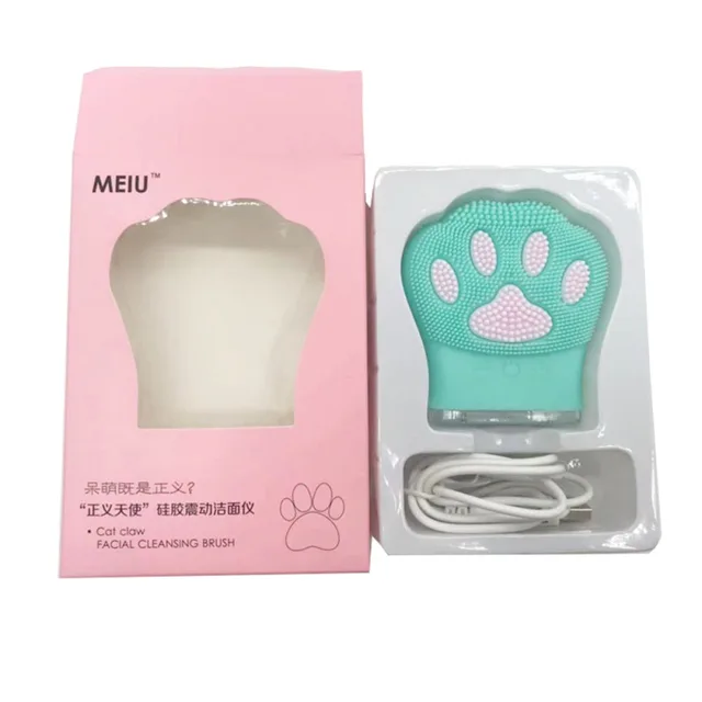 Kawaii Kitty Paw Facial Cleansing Brush  6