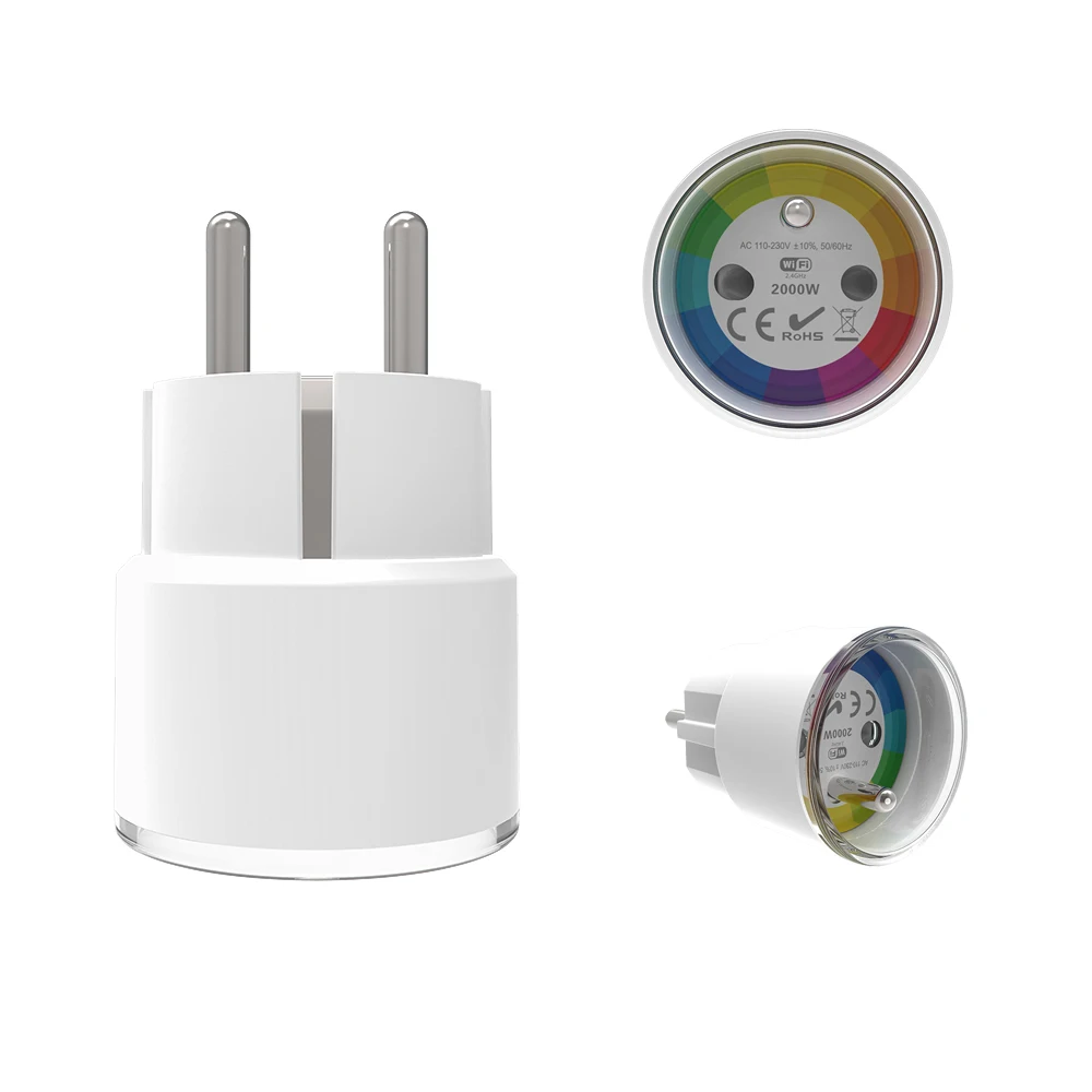 

Haozee Smart Plug Wifi Smart Socket France Euro Eu Plug Tuya Smart Life App Alexa Google Home IFTTT