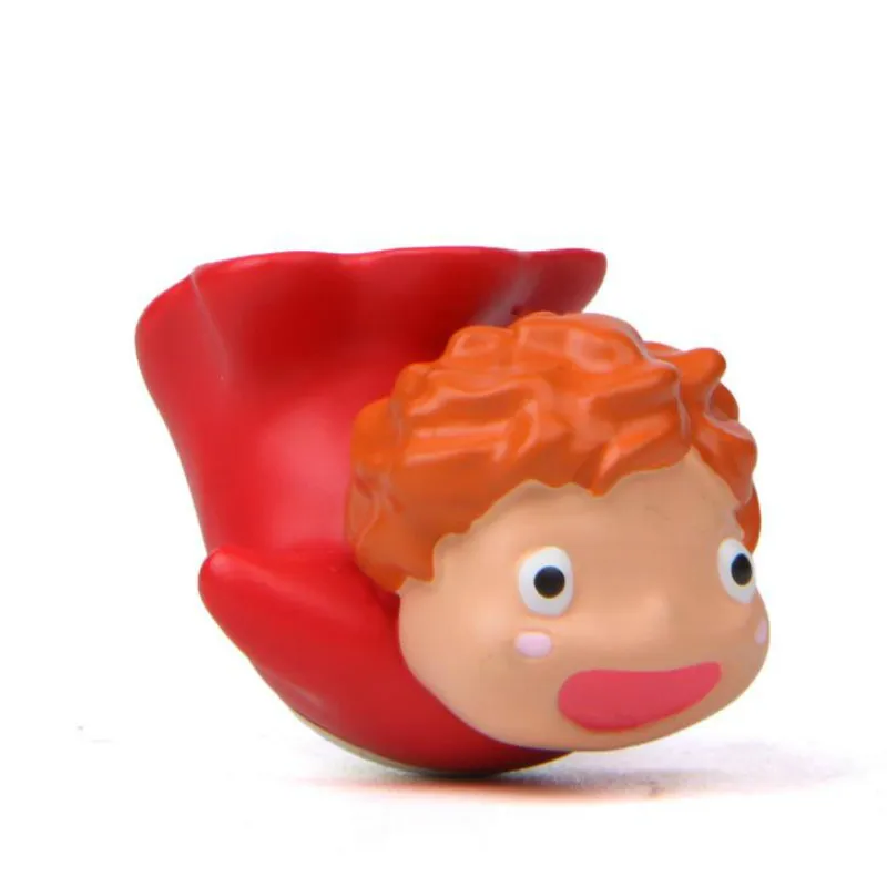 1 шт. милый летают Поньо Ponyo на скале сумка с изображением рыбок: украшения-игрушки