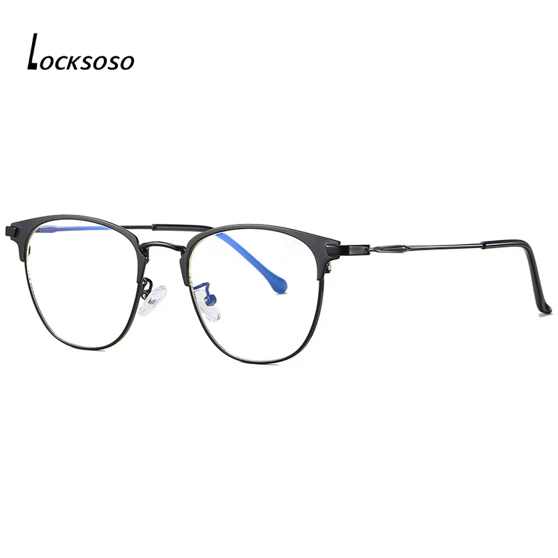 LOCKSOSO Anti Blue Light Glasses For Men Women Computer Game Anti Radiation Blue Ray Blocking Glasses Blocker Goggles Eyeglasses