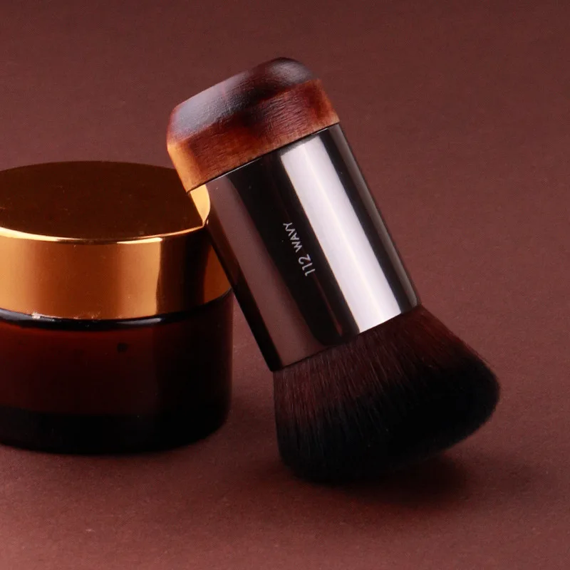 

Кисть для макияжа maquiagemProfessional, профессиональная кисточки кисточка для основы для макияжа, щеточка для контуринга из натурального дерева, для полировки, для женщин