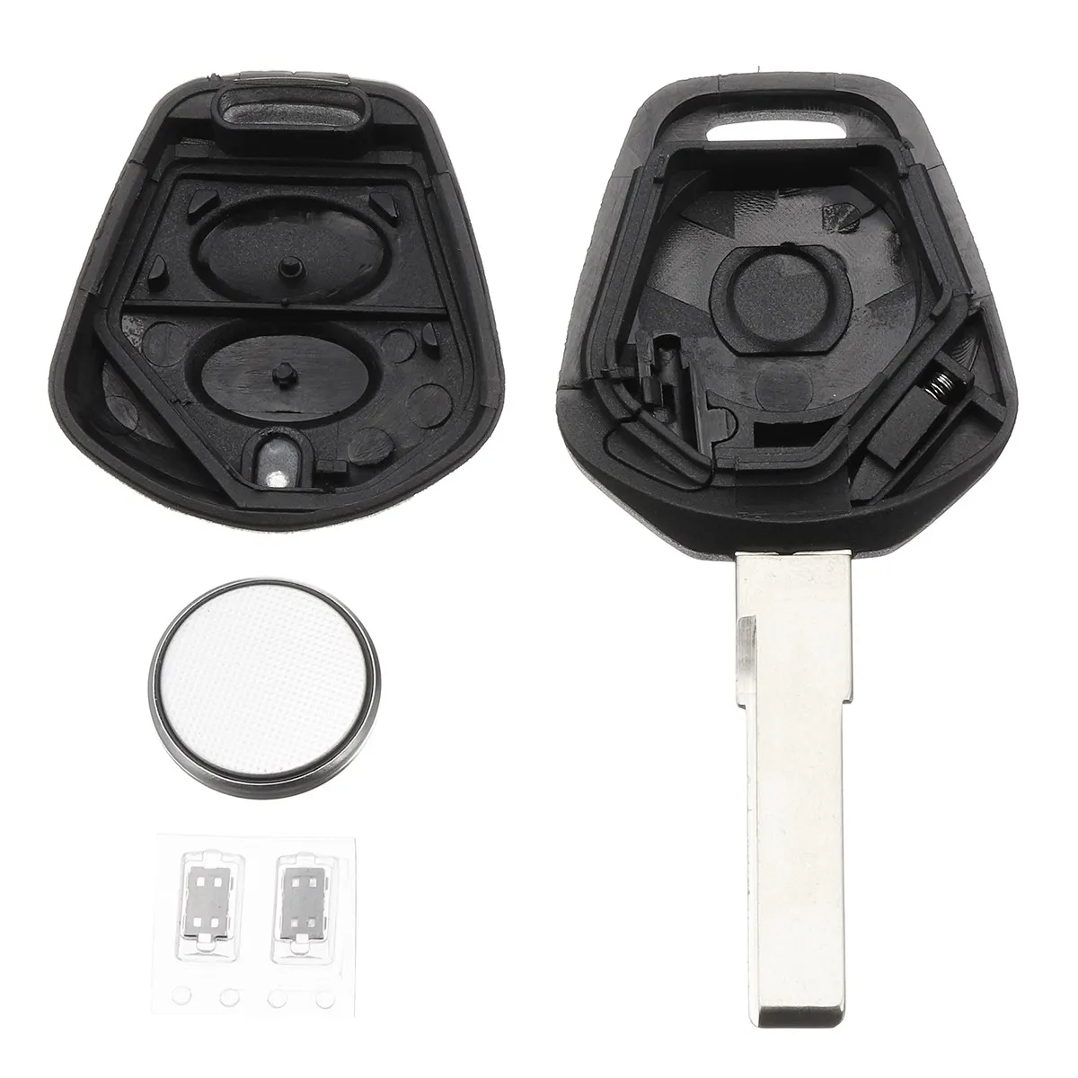 С батареей и переключателем 2 кнопки Блокировка разблокировка Автомобильный