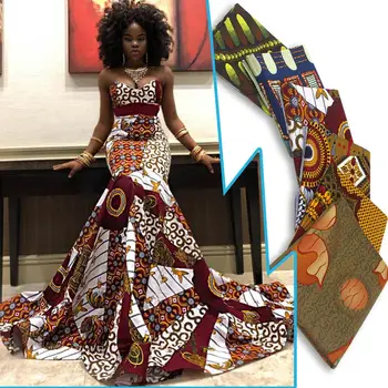 

african wax fabric guaranteed Ankara wax prints fabric high quality african fabric for women dress