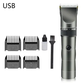 

1 Set Professional Pet Dog Electric Hair Trimmer Low-noise Animal Grooming Clippers Cat Cutter Machine Shaver Clipper