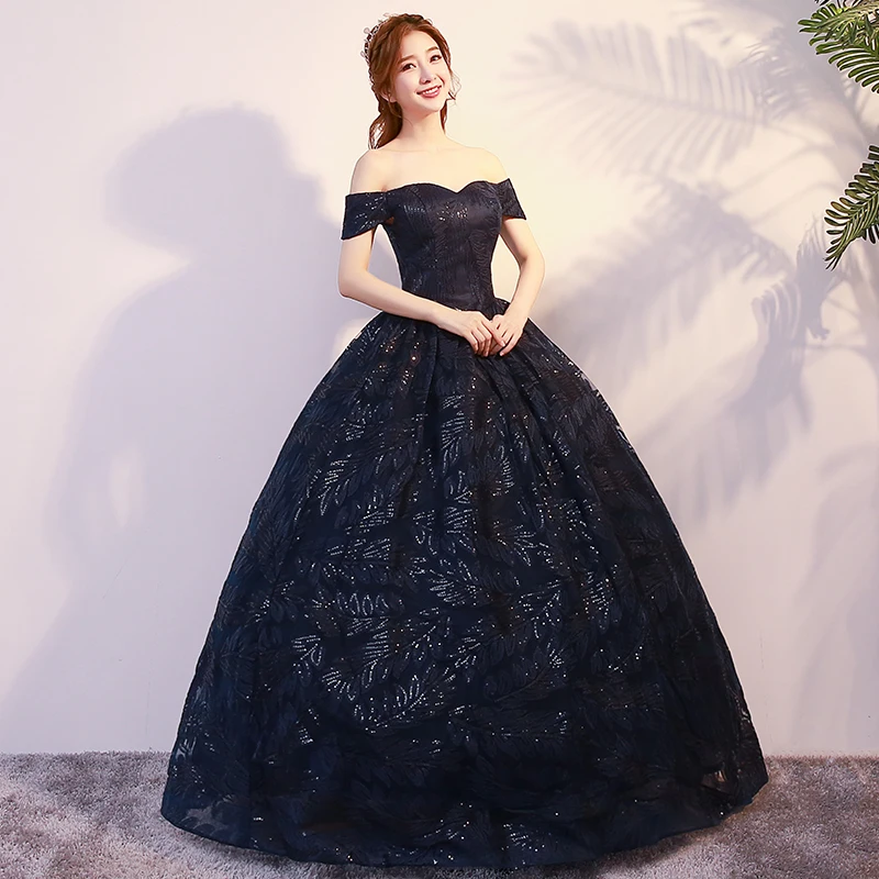 puffy formal dresses